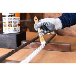 Koma Tools Esmalte multisuperficies al agua negro satinado 750 ml - Labable, secado rápido, para interior y exterior