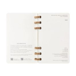 Moleskine DSSPB12MWH3Y26 Agenda 2026 Tapa Blanda 12 Meses Espiral L (13 x 21 cm) Negra Precio: 28.69000024. SKU: B14R8WHTAC