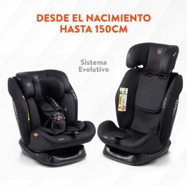 Babyauto Silla de Coche LOLO IBELT BAB8435593703465 Grupo 0/1/2/3 I-Size 40-150 cm Reclinable Negro con Reductor