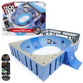 Tech Deck Parque Personalizable Daewon Mega Bowl con 1 Fingerboard y Accesorios - 22x8x20 cm - Edad 6+ años Tech Deck Parque Personalizable Daewon Mega Bowl con 1 Fingerboard y Accesorios - 22x8x20 cm - Edad 6+ años