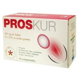 GRICAR Proskur 30 Comp. Suplemento para Vías Urinarias con Sabal y Calabaza, Vitamina E y Zinc Precio: 21.5000005. SKU: B19KDHC5NA