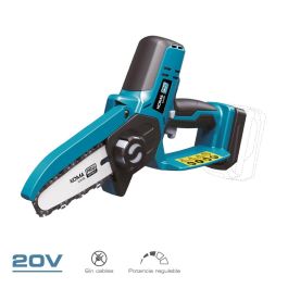 Koma Tools 20v-mms Mini Motosierra 20V con Espada 4" (101mm) Tensado sin Herramientas Pro Series Batería No Incluida