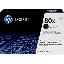 HP Tóner original 80X CF280X LaserJet de alta capacidad negro, 6900 páginas Precio: 226.59000023. SKU: S8409779