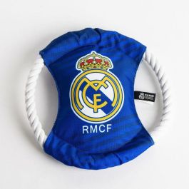 Real Madrid Set para Mascotas de Bienvenida 21.0 x 21.0 x 8.8 cm Color Azul