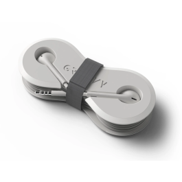 Groovy Auriculares con Micrófono, Conector Jack 3,5 mm y Enrollador de Cables, Color Blanco Precio: 5.50000055. SKU: B14A4G26T7