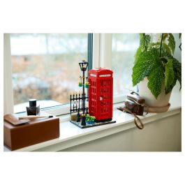 LEGO Ideas Cabina Telefónica Roja de Londres 21347, Juego de Construcción, 1460 Piezas, Multicolor