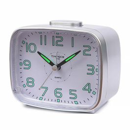 Reloj Despertador Timemark 12 x 9,5 x 6,5 cm Tradicional Analógico Plateado Precio: 11.49999972. SKU: B1E9343C2F