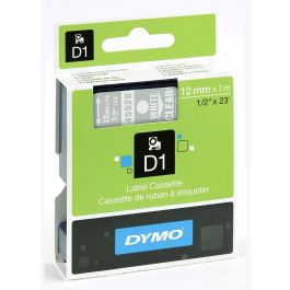 Dymo D1 45020 Cinta de Transferencia Térmica, Etiquetas Estándar Blanco Sobre Transparente 12mmx7M, Poliéster Autoadhesiva para Rotuladora Labermanager Precio: 16.89000038. SKU: B1CC23QVFT