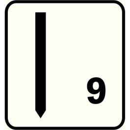 Rapid Puntas n° 9 Agraf 15mm para Rapid 1000 Grapas de 15 mm - Blíster de 1000 unidades