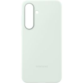 Samsung Funda de Silicona para Galaxy S25 FE, Resistente a Impactos y Rayones, Fabricada con Materiales Reciclados, Color Menta
