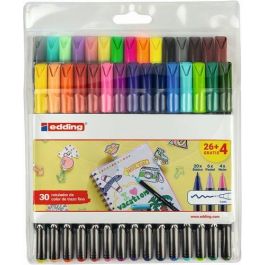 Rotulador Fibra Edding 1200 Clasicos, Neon Y Pastel Pack De 26+4 Precio: 19.89000057. SKU: B1C8GJFG52