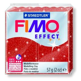 Pasta Modelar Fimo Effect Rojo Purpurina 57 Gr. (Set de 6) Precio: 16.50000044. SKU: B1CXKBNGZ9