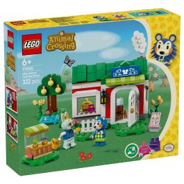 LEGO Animal Crossing Tienda Ropa Hermanas Manitas 77055 Set de Construcción para Niños y Niñas +6 Años con Minifiguras de Pili y Ariel