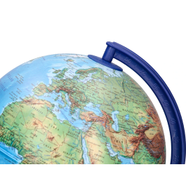 Liderpapel Globo Terraqueo con Luz Físico y Político Diámetro 20 cm