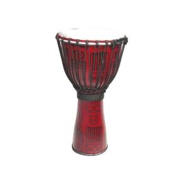 Tanga Djembe de 9,5 pulgadas, tonos rojos, construido en PVC Precio: 97.49999952. SKU: B14SQ5J2HM