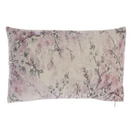 DKD Home Decor Cojín Oriental Beige Gris Flores 50x30x10 cm Poliéster (2 Unidades) con Cremallera Precio: 14.9556. SKU: B13XBCVMTA