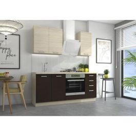 Muebles altos de Chamonix - 2 puertas con bisagras - melamina - decoración de chene - l 60 x d 31 x h 72 cm Muebles altos de Chamonix - 2 puertas con bisagras - melamina - decoración de chene - l 60 x d 31 x h 72 cm