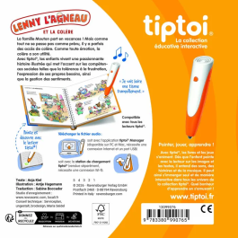 Ravensburger Tiptoi Libro Interactivo Lenny el Cordero y la Ira - Juego Educativo Electrónico sin Pantalla a Partir de 4 Años - Ref 13099076