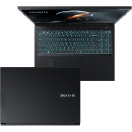Gigabyte KF-73DE854KH Portátil G6 i7 13700H/16GB/1TB SSD/RTX 4060/W11 Home negro