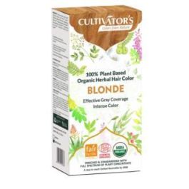 CULTIVATORS Tinte Capilar Orgánico Rubio Ecocert 100g – Cobertura 100% Canas, Vegano y Nutritivo para un Cabello Brillante y Suave Precio: 12.50000059. SKU: B1CVDKNYFN