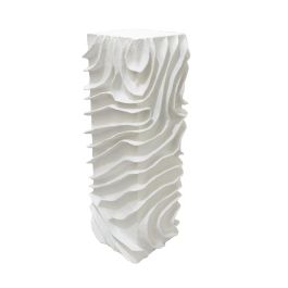 DKD Home Decor Pedestal Scandi Moderno Blanco 29x80x29 cm - Estilizado Soporte Decorativo para Interior de MDF y Papel Maché Precio: 82.94999999. SKU: B1HHCWNNXA