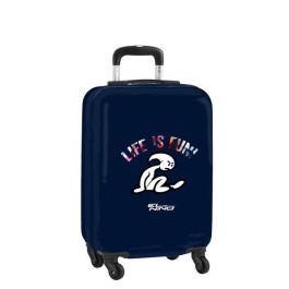 Safta Trolley Cabina 20'' El Niño 'Life Is Fun' - Maleta de cabina con ruedas 360°, cierre de seguridad y asa extensible