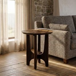 Mesita Natural Madera de Mango 50 X 50 X 56 cm Precio: 175.9098. SKU: B1GNP75WDM