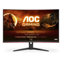 AOC C32G2ZE/BK Monitor Gaming Curvo 31.5" Full HD (1920x1080) VA 240Hz 1ms FreeSync Premium HDMI DisplayPort Altavoces Negro/Rojo Precio: 224.4999999. SKU: S7733463