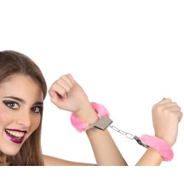 Esposas Metálicas Con Forro De Peluche Rosa Para Fiestas Y Disfraces Precio: 1.49999949. SKU: B1JVGWNRBH