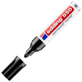 Edding Marcador Permanente 550 Negro, Punta Redonda 3-4mm, Resistente al Agua/Roce, Rellenable (Paquete de 10 Unidades) (10 Unidades) Precio: 25.69000005. SKU: S8421313
