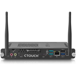 CTOUCH OPS Intel Core i3-8145U 8GB RAM 128GB SSD Windows 10 IoT Enterprise Negro