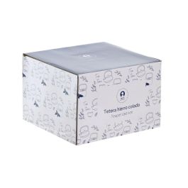 Tetera Oriental DKD Home Decor Beige Negro 14.7 x 21.5 x 18.5 cm (2 Unidades) Tetera Oriental DKD Home Decor Beige Negro 14.7 x 21.5 x 18.5 cm (2 Unidades)