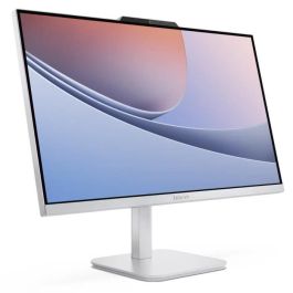 Lenovo F0J6001DFR PC Todo en Uno A100, 23.8" FHD, Intel N100, 8 GB RAM, 256 GB SSD, Windows 11, Teclado y Ratón Inalámbricos