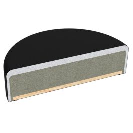 Pearl 1500 Multi-Core Sillín Batería Redondo Roadster Hidráulico con Espuma Multi-Core para Soporte Ergonómico