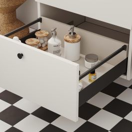 Emuca Cajón exterior Simplex 25kg de altura 88mm, profundidad 490mm, Acero, Gris antracita