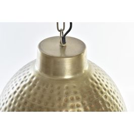 DKD Home Decor Lámpara de Techo Estilo Loft Dorada de Metal, Casquillo E27, 50W, 41x41x34 cm DKD Home Decor Lámpara de Techo Estilo Loft Dorada de Metal, Casquillo E27, 50W, 41x41x34 cm