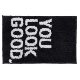 Alfombra DKD Home Decor Negro Blanco 80 x 50 cm Precio: 6.6429. SKU: S3027114