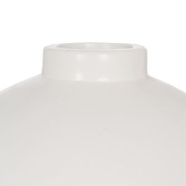 Jarrón Blanco Terracota Decoración 38 X 38 X 60 cm