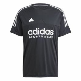 Camiseta de Manga Corta Hombre Adidas Tiro Q1 Negro