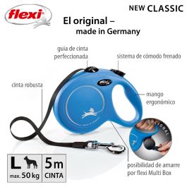 Correa Flexi New Classic L Cinta 5M Azul Correa Flexi New Classic L Cinta 5M Azul Precio: 21.49999995. SKU: S6102082