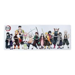 PALADONE Alfombrilla gaming Demon Slayer Kimetsu no Yaiba 30x80cm con Base Antideslizante