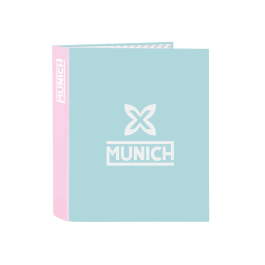 Carpeta de anillas Munich Heaven Azul cielo A4 27 x 33 x 6 cm Precio: 6.50000021. SKU: B15YPT83JD
