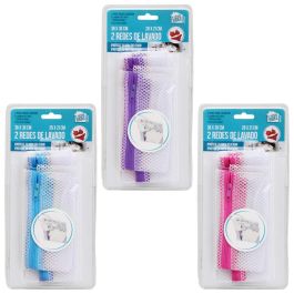 Je cherche une Idee Juego De 2 Protectores Lavado Ma Petite Buand Lila Fucsia Azul 38x30 cm 28x21 cm