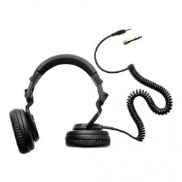 Hercules HDP DJ45 Auriculares Diadema Negro Música Alámbrico 5 cm Supraaural 20-20000 Hz Cable 1 m Negro Adaptador 6,3 mm