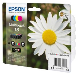 Epson Expression Home XP-102/205/305/405 MultiPack 4 Cartuchos (K,C,M,Y)nº18