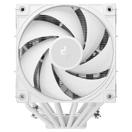 DeepCool AK620 G2 WH Cooler de CPU, Refrigerador de Aire con 2 Ventiladores PWM de 120 mm, 6 Tubos de Calor, Blanco, 57.76 CFM