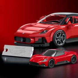 Mattel Coche Hot Wheels Speed Maserati MC20 para Construir y Personalizar