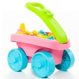 Vagon bloques rosa con 20 piezas Precio: 19.98999981. SKU: B1FQXY8Y2J