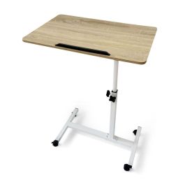 Inde Soporte Auxiliar para Sofá Ajustable con Rueda, Medidas 60x40x59-89 cm