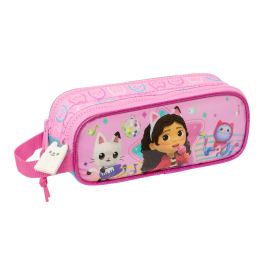 Bolso Escolar Portatodo Safta Doble Gabby S Dollhouse Party 80x210x60 mm